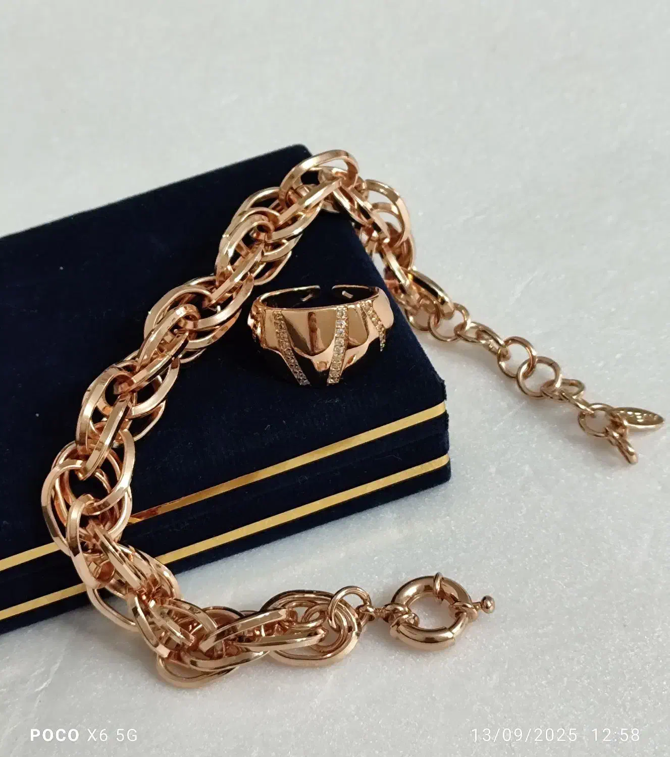 دستبند و انگشتر ست کویین گالری|بدلیجات|تهران, نیروی هوایی (پیروزی)|دیوار