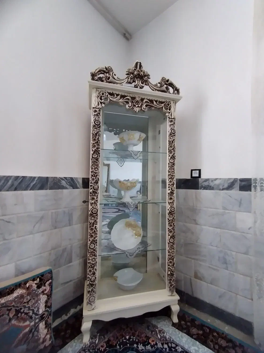 اینهشمعدان بوفه|بوفه، ویترین، کنسول|کنگاور, |دیوار