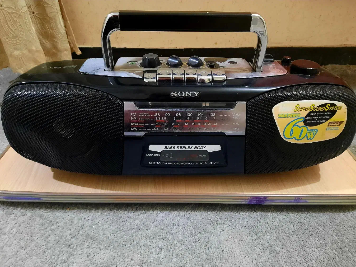 رادیو ،ضبط سونی w60|پخش‌کننده همراه|دهدشت, |دیوار