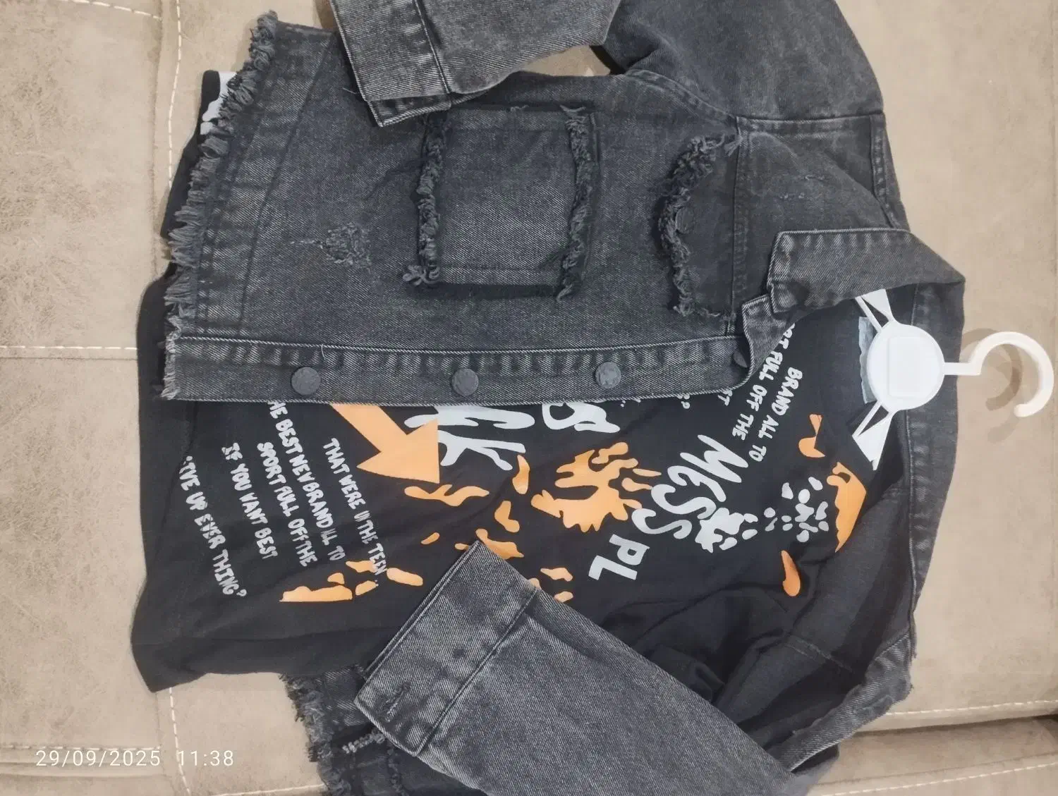 سه تیکه لی کت و شلوار و کراپ پسرانه|کفش و لباس بچه|کرج, شهرک صدف|دیوار