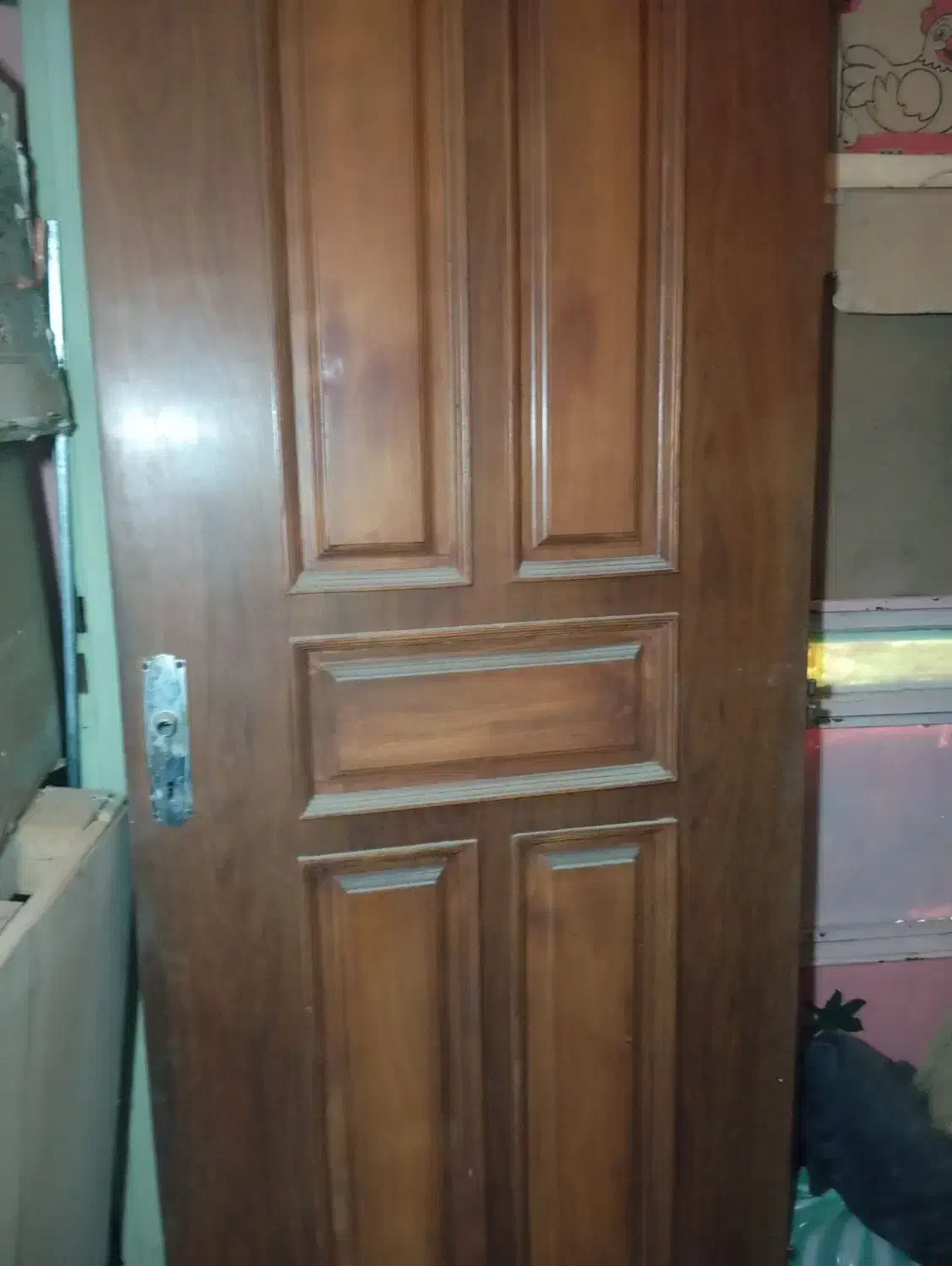 در چوبی همراه با قاب|مصالح و تجهیزات ساختمان|خرم‌آباد, |دیوار