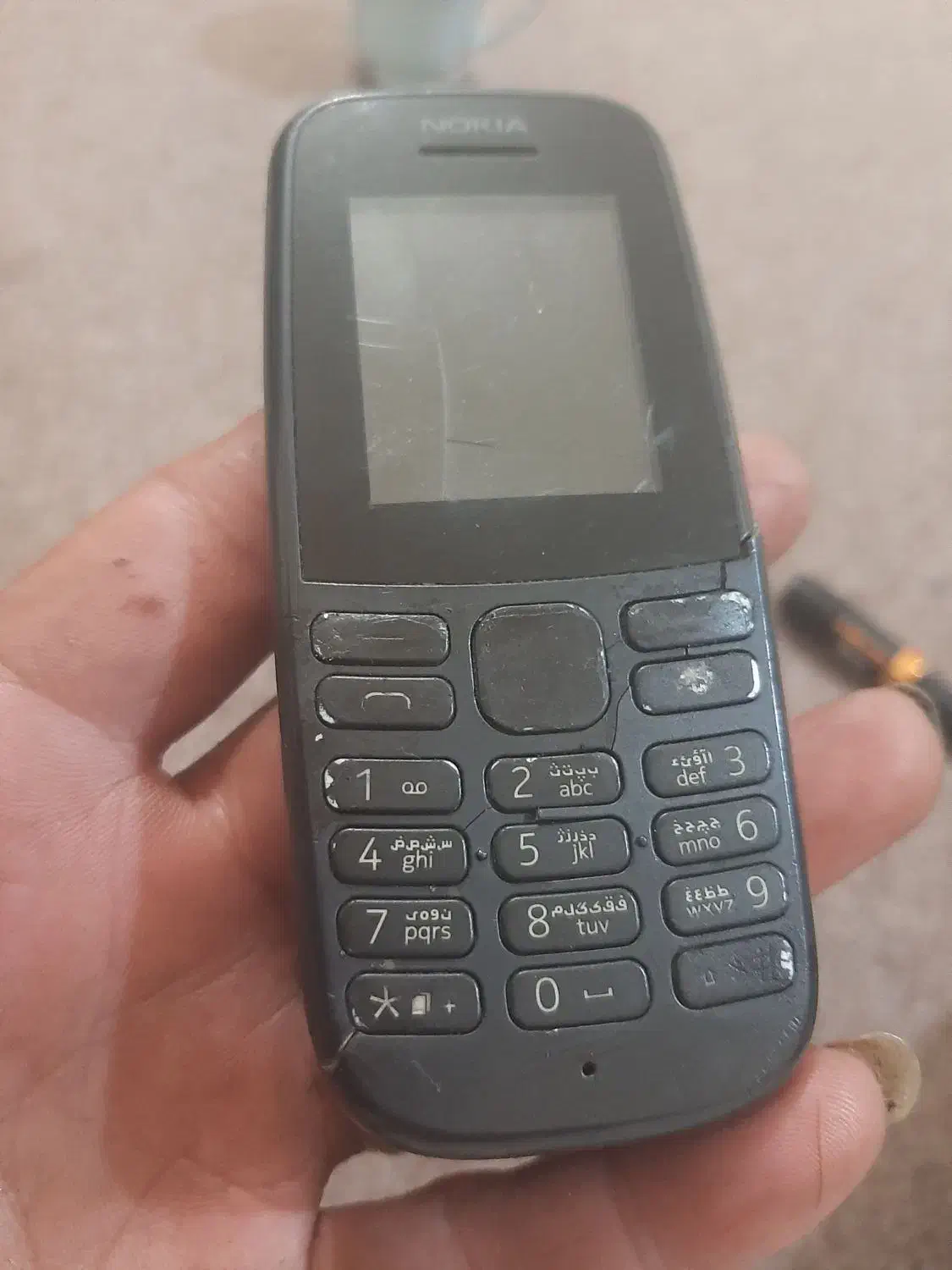 گوشی نوکیا ۱۰۶ اصلی با باطری زاپاس|موبایل|آستارا, |دیوار