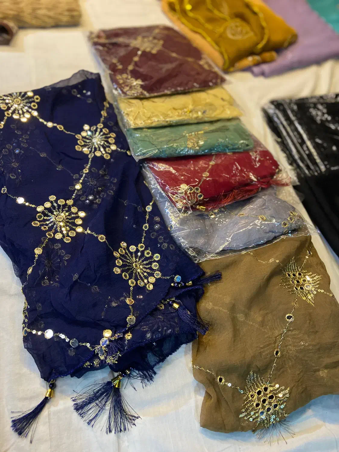 شال و روسری و مینی اسکارف|لباس|شیراز, ستارخان|دیوار