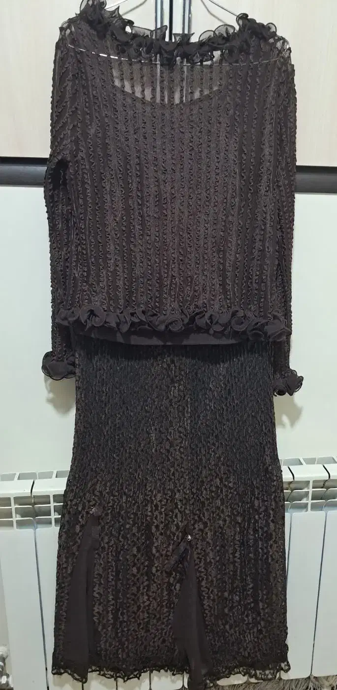 لباس مجلسی با تاب ودامن پیله دار|لباس|تبریز, |دیوار