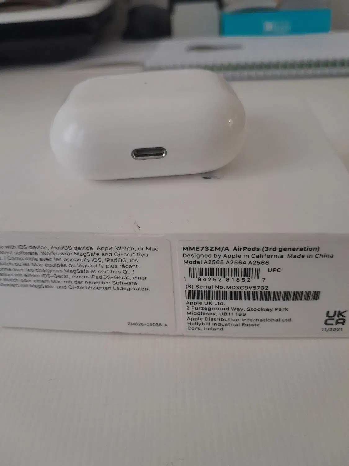 ایرپاد اصل اپل generation 3|لوازم جانبی موبایل و تبلت|مشهد, شریف|دیوار