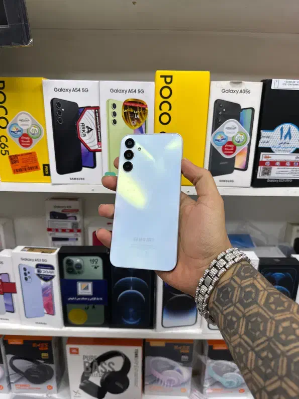 سامسونگ Galaxy A15 حافظه ۱۲۸ کاملا سالم و درحد|موبایل|قم, نیروگاه|دیوار