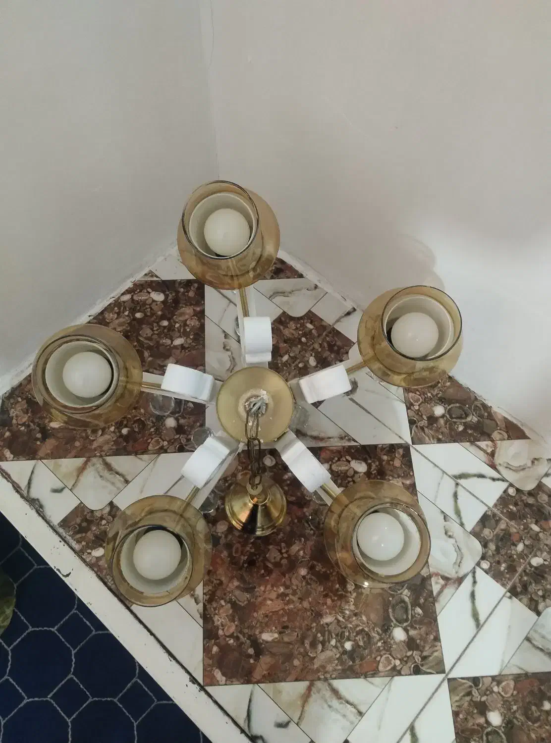 لوستر در حد نو|لوستر و چراغ آویز|نورآباد, |دیوار