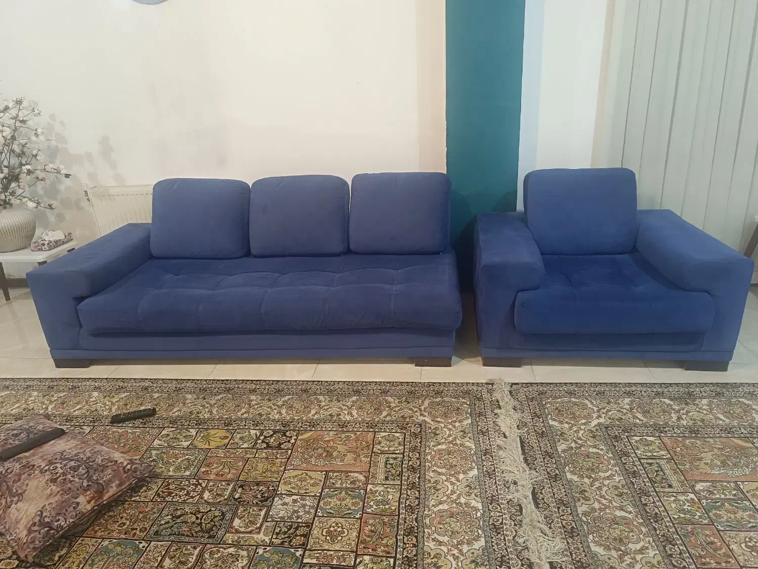 ست مبل راحتی و عسلی|مبلمان خانگی و میز عسلی|گرگان, |دیوار