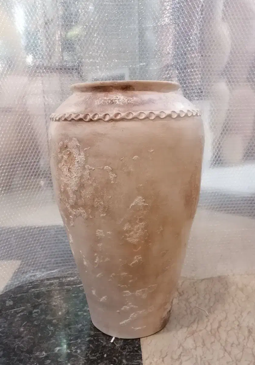 کوزه گلدان خمره سفالی پتینه کاری کد 36|صنایع دستی و سایر لوازم تزئینی|تهران, گلستان (شهرک راه آهن)|دیوار