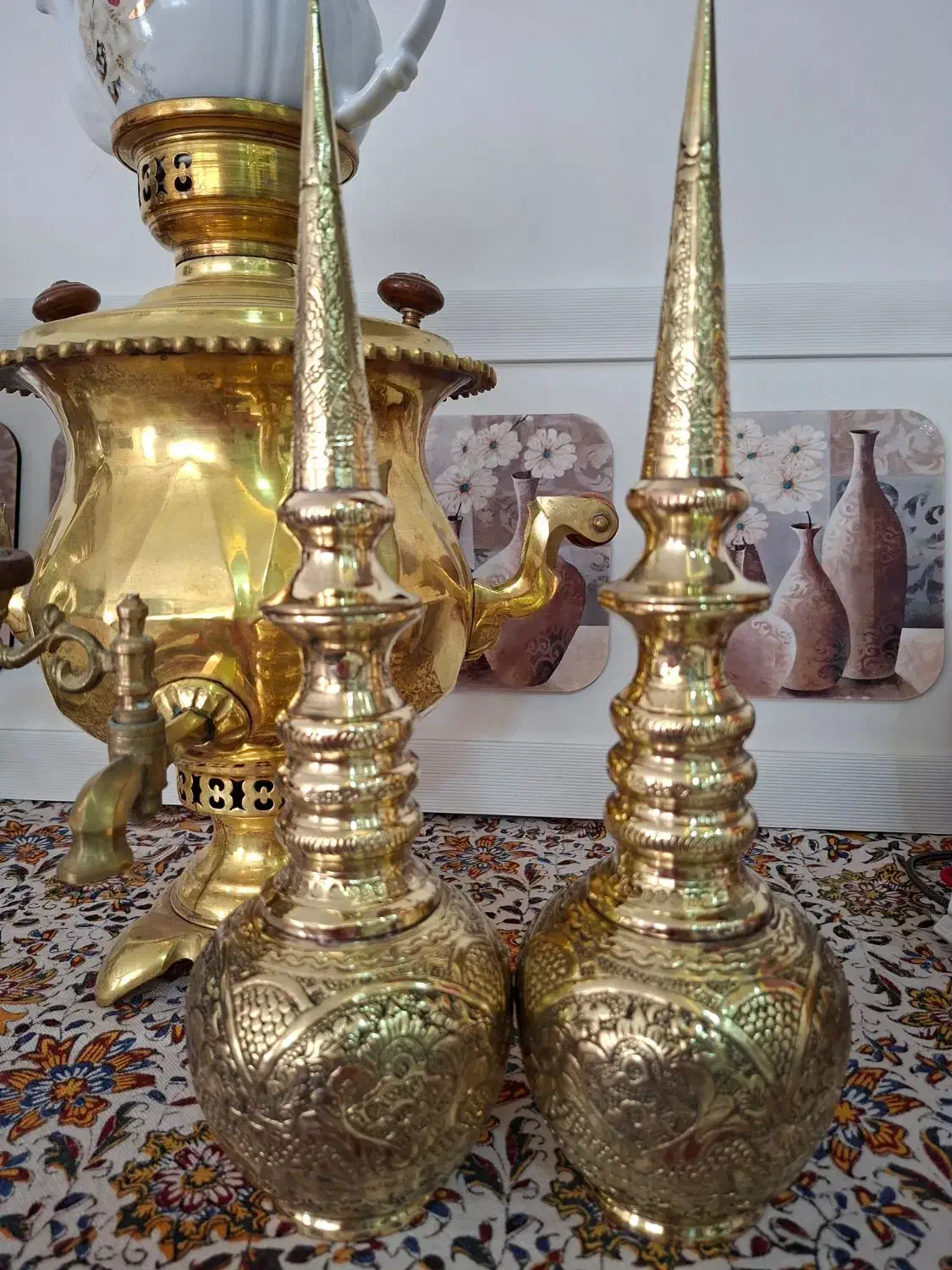 تنگ نیزه ای برنجی مناسب کلکسیون وجهیزیه|کلکسیون اشیاء عتیقه|شاهین‌شهر, مخابرات (شهید بهشتی)|دیوار