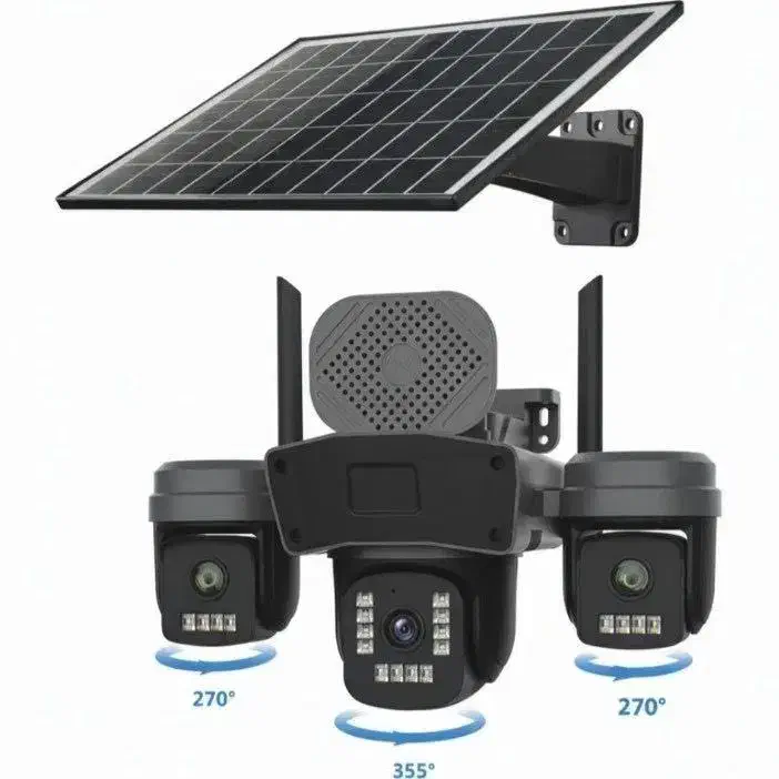 دوربین سیمکارتی سه لنز بدون نیاز به برق و سیم کشی|دوربین مداربسته|شهریار, شهریار|دیوار