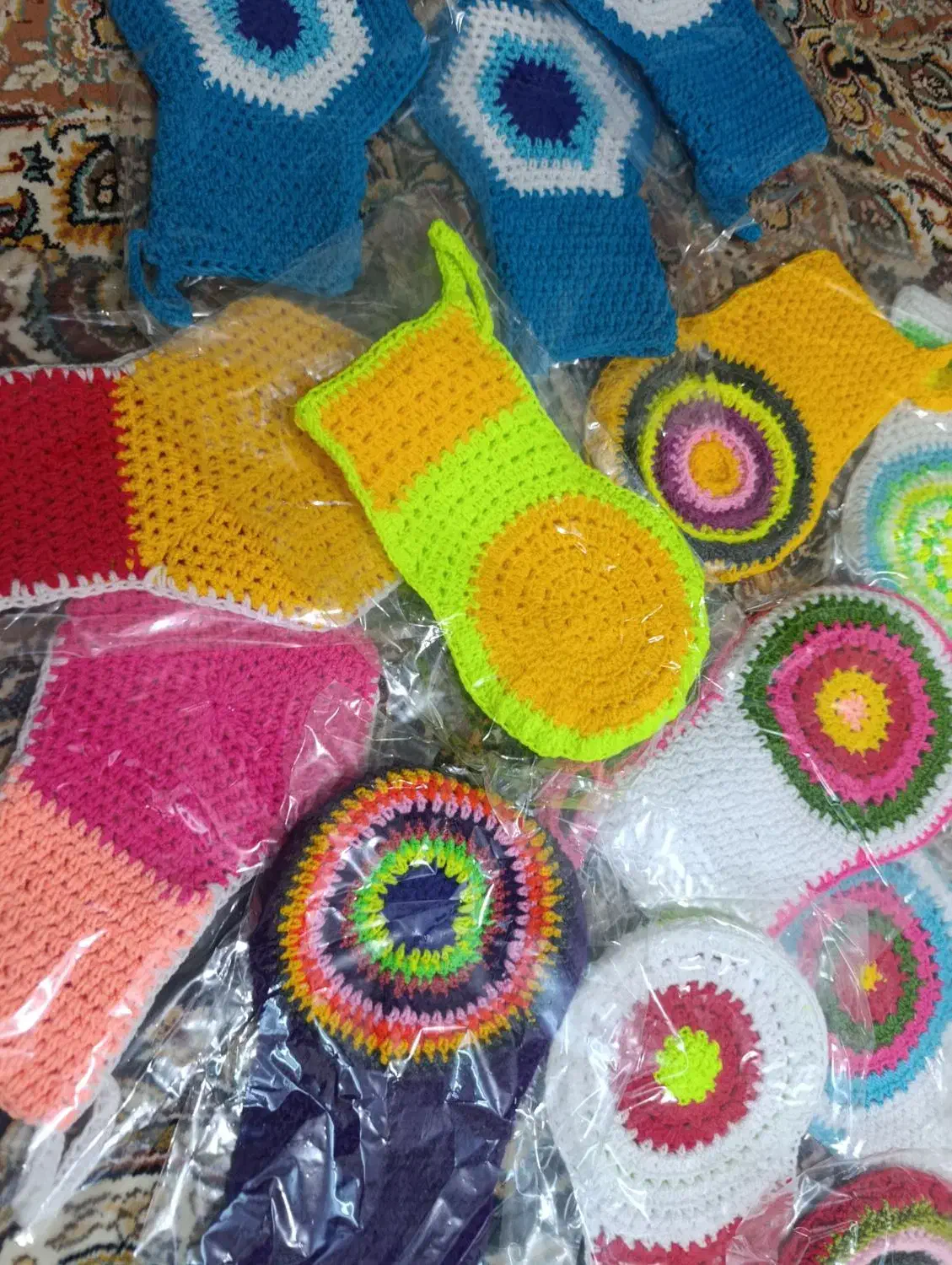 لیف همه رنگ|لوازم حمام|شازند, |دیوار