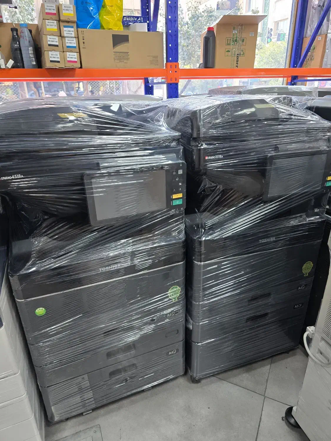 توشیبا۳۵۱۸/۴۵۱۸ استوک اروپا برق ۲۲۰ ولت|پرینتر، اسکنر، کپی، فکس|تهران, اختیاریه|دیوار