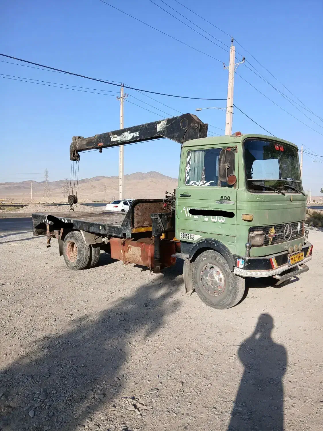 جرثقیل خاور ۶۰۸|خودرو سنگین|ماهدشت, |دیوار