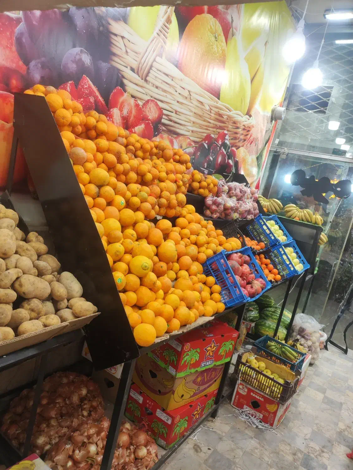 فروش پایه میوه فروشی محکم و جادار|فروشگاه و مغازه|مشهد, ابوذر|دیوار