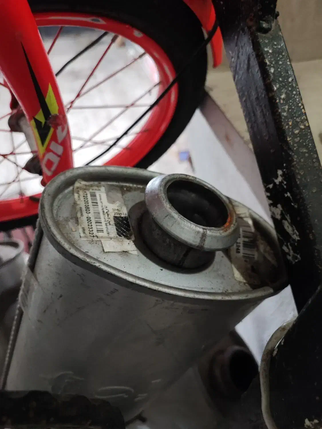 انباری وسط اگزوز سمند وپارس با موتور قدیم|قطعات یدکی و لوازم جانبی|لاهیجان, کوی آزادگان|دیوار