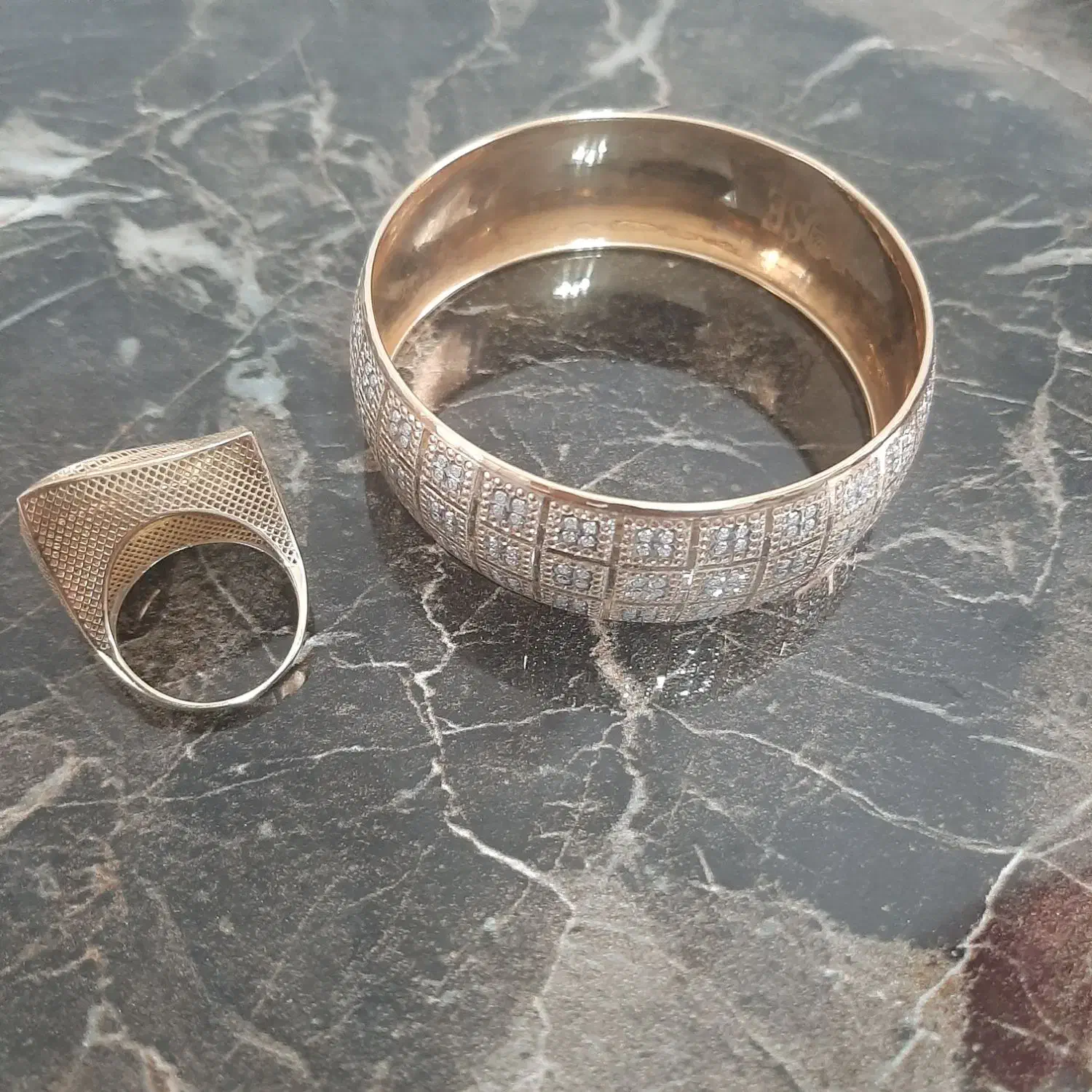 النگو و انگشتر نو +3 درصد|جواهرات|اردبیل, |دیوار