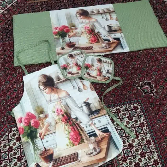 سرویس آشپزخانه|سفره، حوله، دستمال آشپزخانه|زنجان, |دیوار