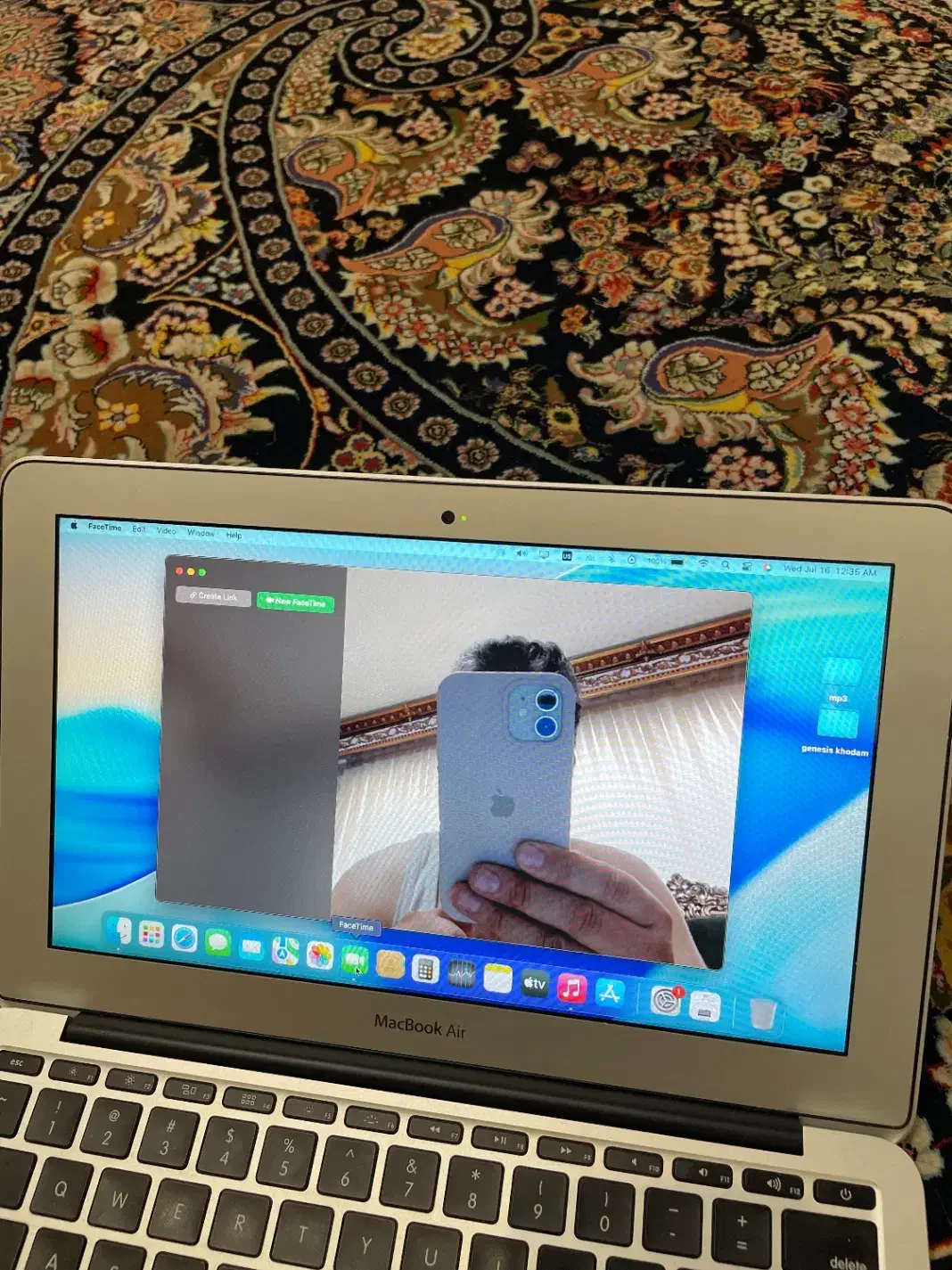 مک بوک 11 اینچ 256 گیگ سال  2015|رایانه همراه|تهران, دریاچه شهدای خلیج فارس|دیوار