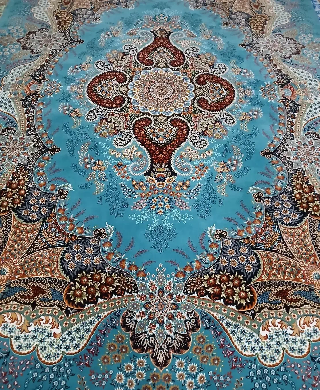 یک جفت فرش ۹متری درجه یک|فرش|اراک, |دیوار