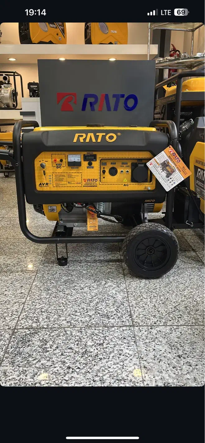 موتور برق R15500WHB RATO KW8/5|ماشین‌آلات صنعتی|شیراز, درکی|دیوار