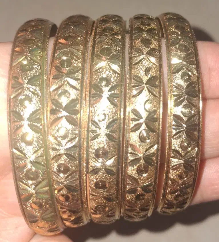 پنج عدد النگو طلاروس هدیه روز مادر .یلدا|بدلیجات|نیشابور, بزرگمهر|دیوار