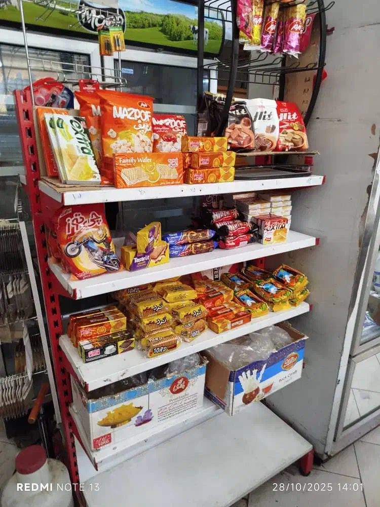 قفسه واستند چیپس واستندرومیزی واستند باطری|فروشگاه و مغازه|سهند, |دیوار