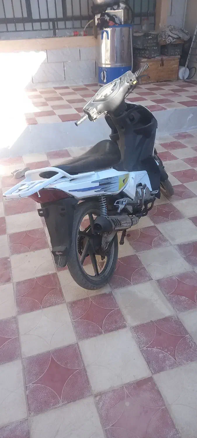 متور لاکی مزایده ای|موتورسیکلت|خلیل آباد, |دیوار