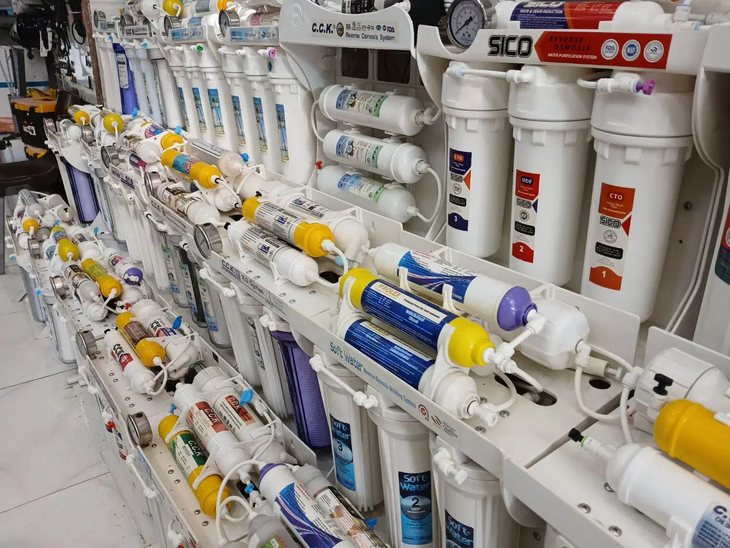 دستگاه آبشیرین کن تصفیه آب شیرین کن اینلاین|آب‌سردکن و تصفیه آب|قم, ولیعصر|دیوار