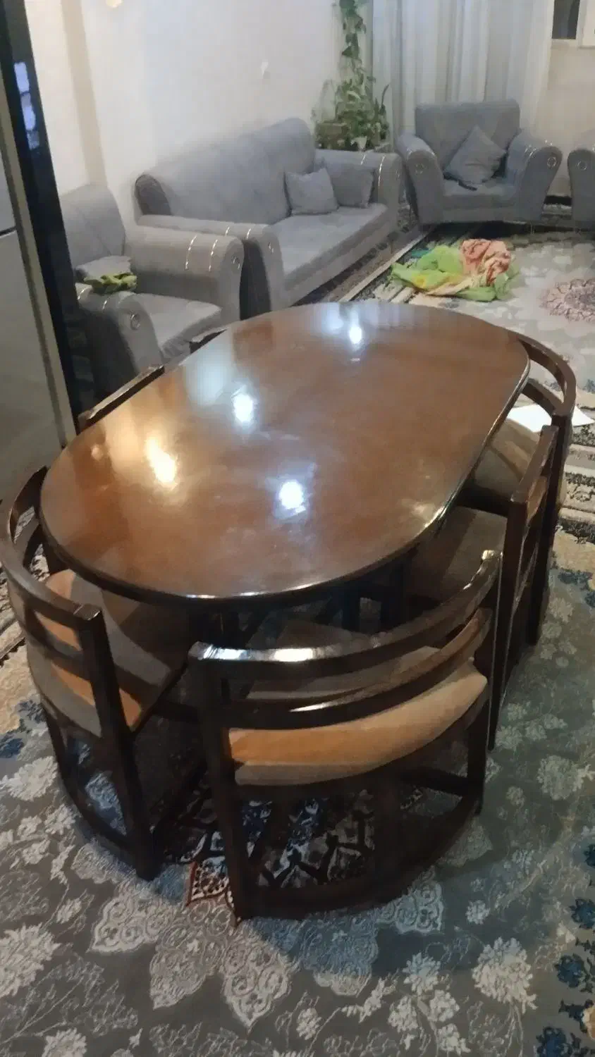 میزغذاخوری نووسالم|میز و صندلی غذاخوری|فولادشهر, مسکن مهر فولادشهر|دیوار