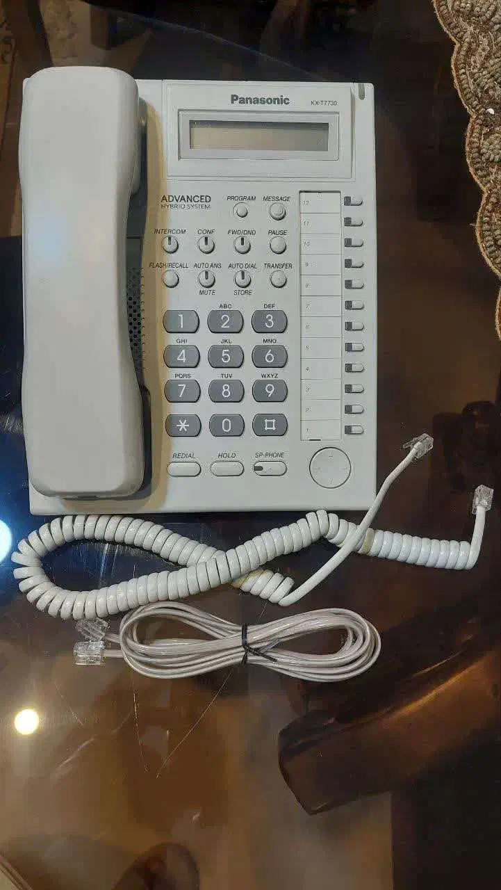 فروش تلفن پاناسونیک سانترال مدل kxt7730|تلفن رومیزی|قائم‌شهر, |دیوار