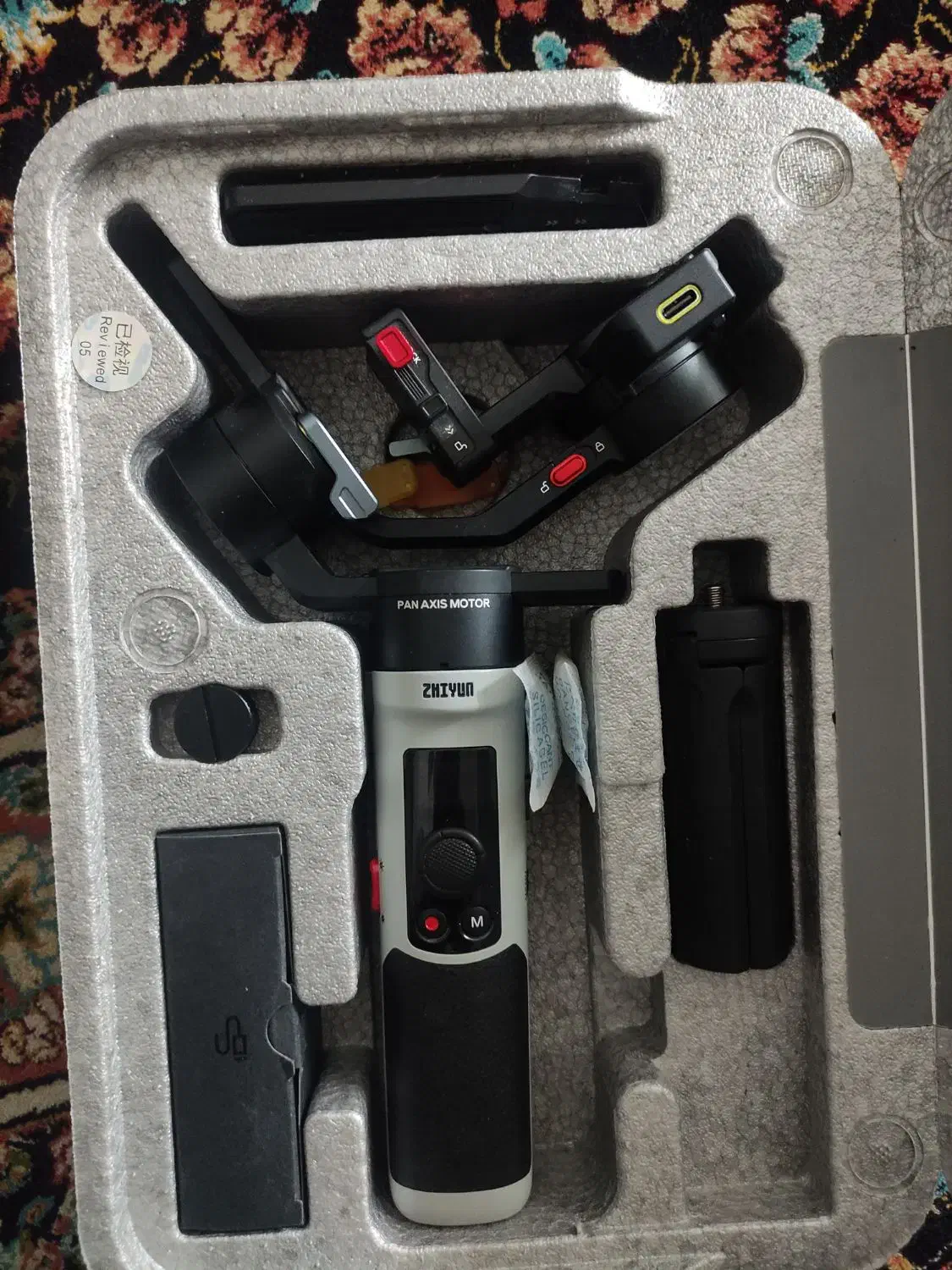 گیمبال ژیون‌ Zhiyun Crane M2 S  کاملا نو و سالم|دوربین عکاسی و فیلم‌برداری|گلبهار, شهر جدید گلبهار|دیوار