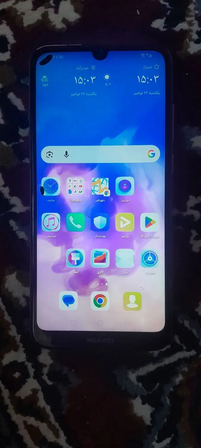 گوشی یا موبایل هواوی وای ۶ و سامسونگ جی۱|موبایل|شیراز, شیشه‌گری|دیوار