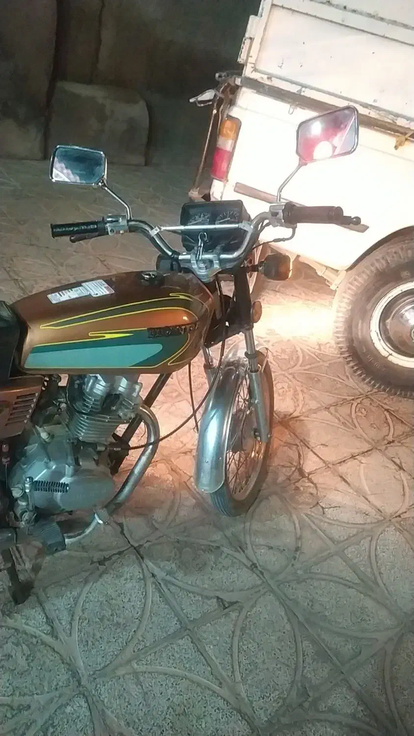 هندا 125مزایده|موتورسیکلت|کرج, ملکآباد|دیوار