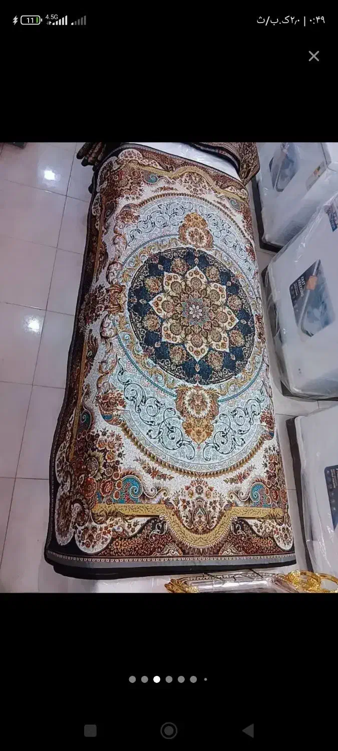 قالیچه نمدی عمده|گلیم، جاجیم، گبه|نجف‌آباد, امام خمینی|دیوار