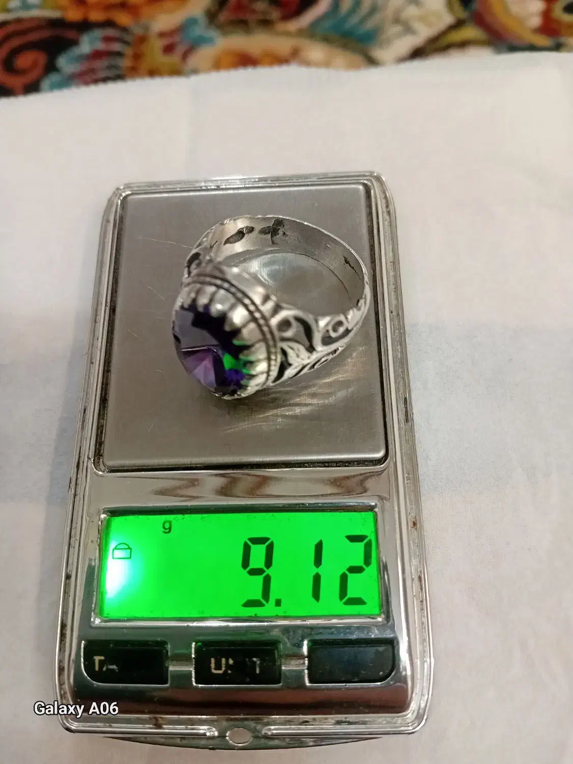 انگشترنقره یاقوت کبود|جواهرات|دزفول, |دیوار