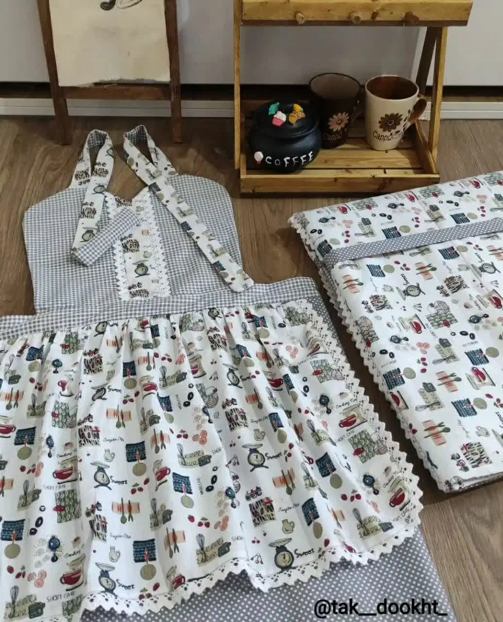 دوخت سرویس آشپزخانه|سفره، حوله، دستمال آشپزخانه|اسلام‌شهر, صادقیه|دیوار