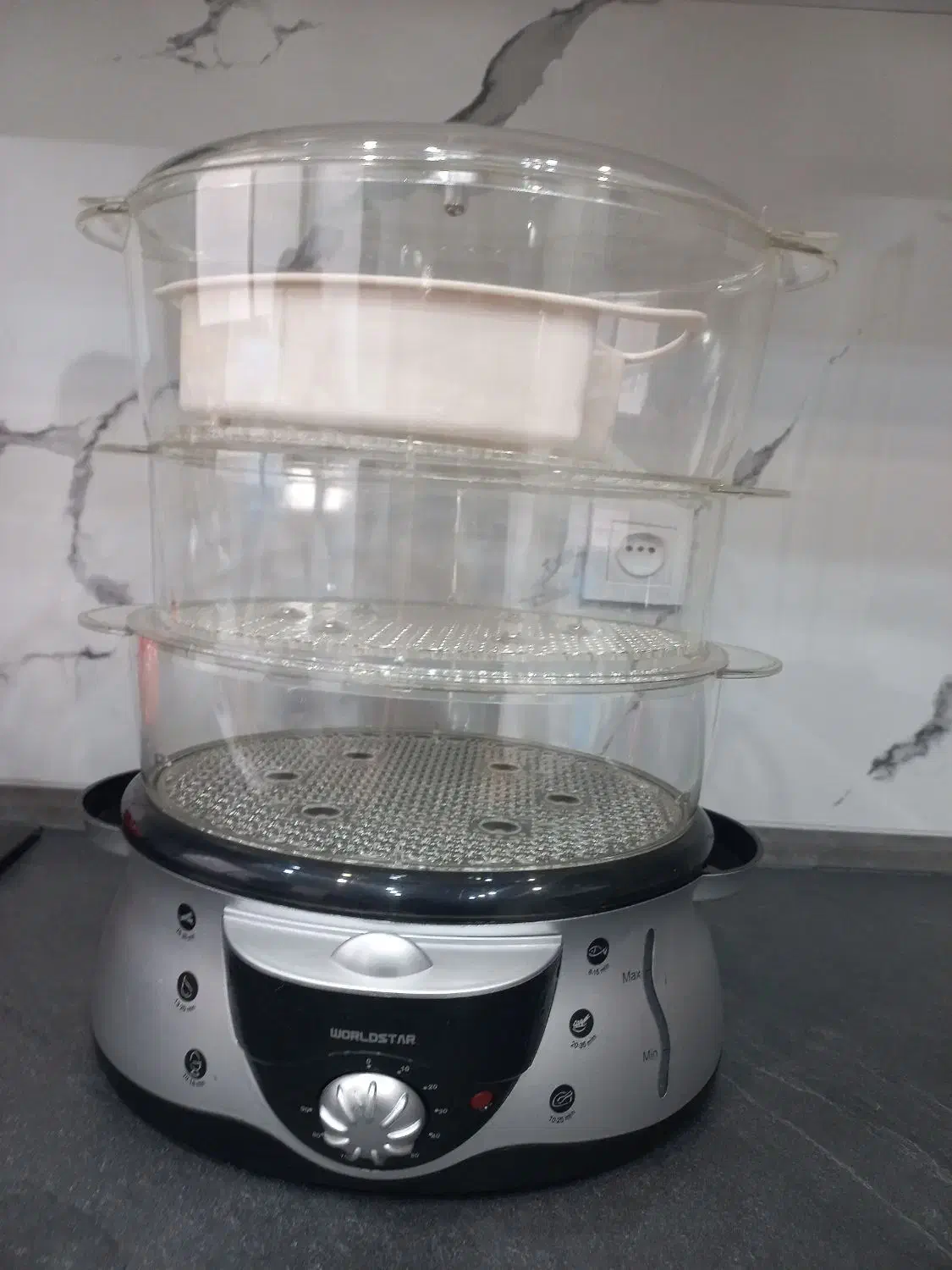 بخار پز سه طبقه|سایر لوازم برقی|تهران, صادقیه|دیوار