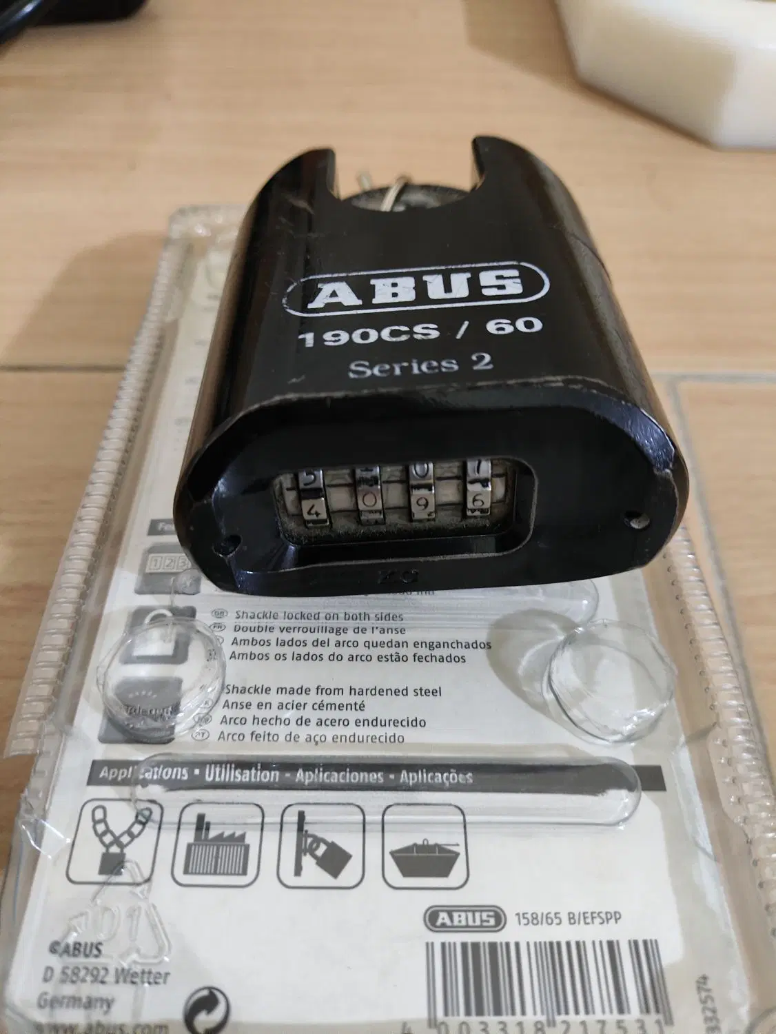 قفل رمزی آبوس آلمان abus|ابزارآلات|تهران, خلیج فارس|دیوار