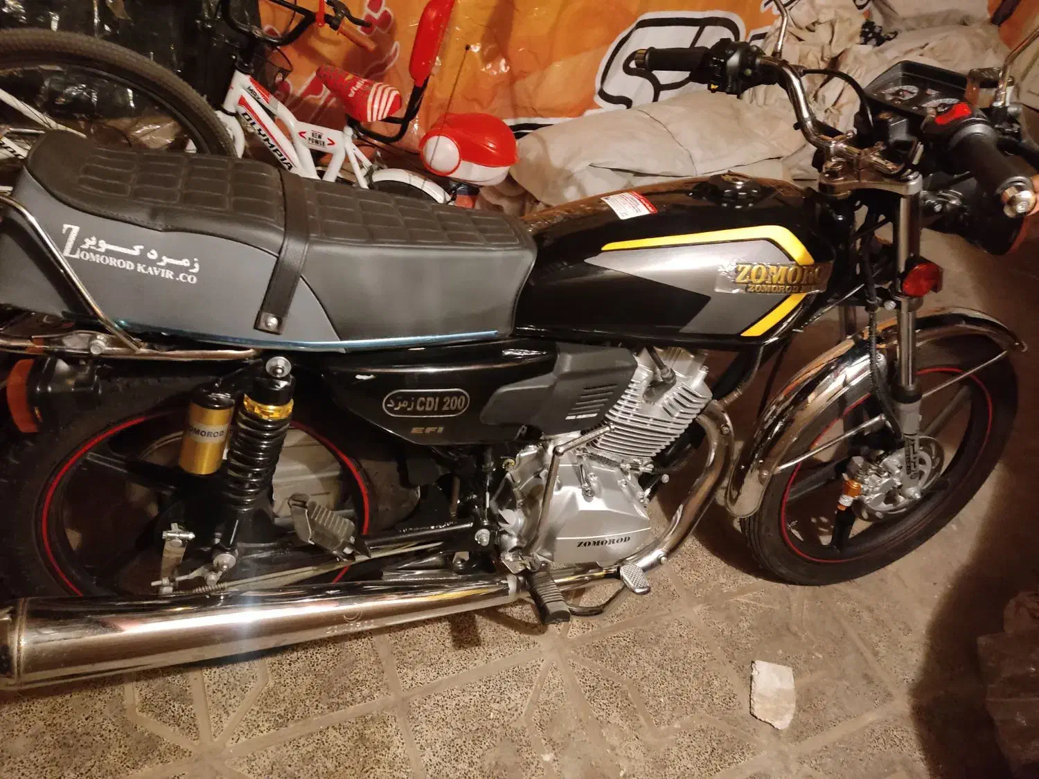 موتور هوندا ۲۰۰ زمرد کویر صفر کیلومتر|موتورسیکلت|یزد, |دیوار