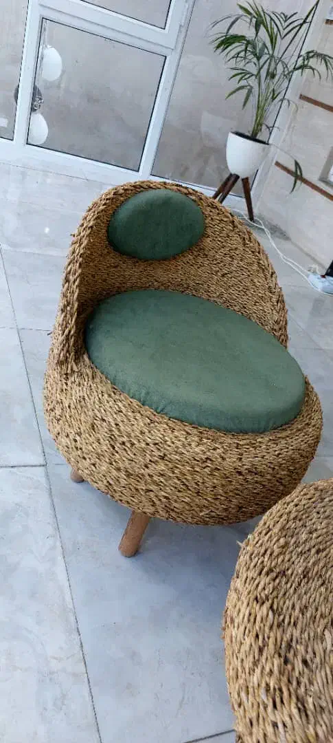 صندلی وپاف و میز حصیری|صندلی و نیمکت|رشت, حومه رشت|دیوار