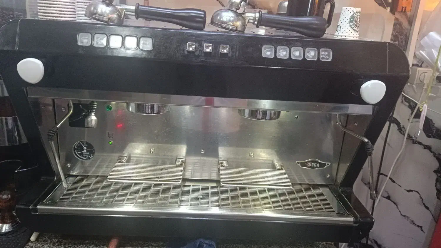 قهوه ساز دو گروپ صنعتی وگا|کافیشاپ و رستوران|بروجرد, |دیوار