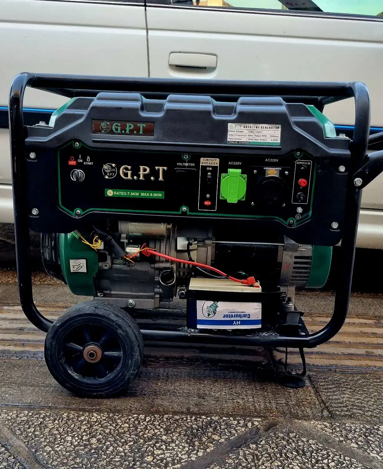 موتور برق ۸ کیلو وات|ابزارآلات|رباط‌کریم, الارد|دیوار