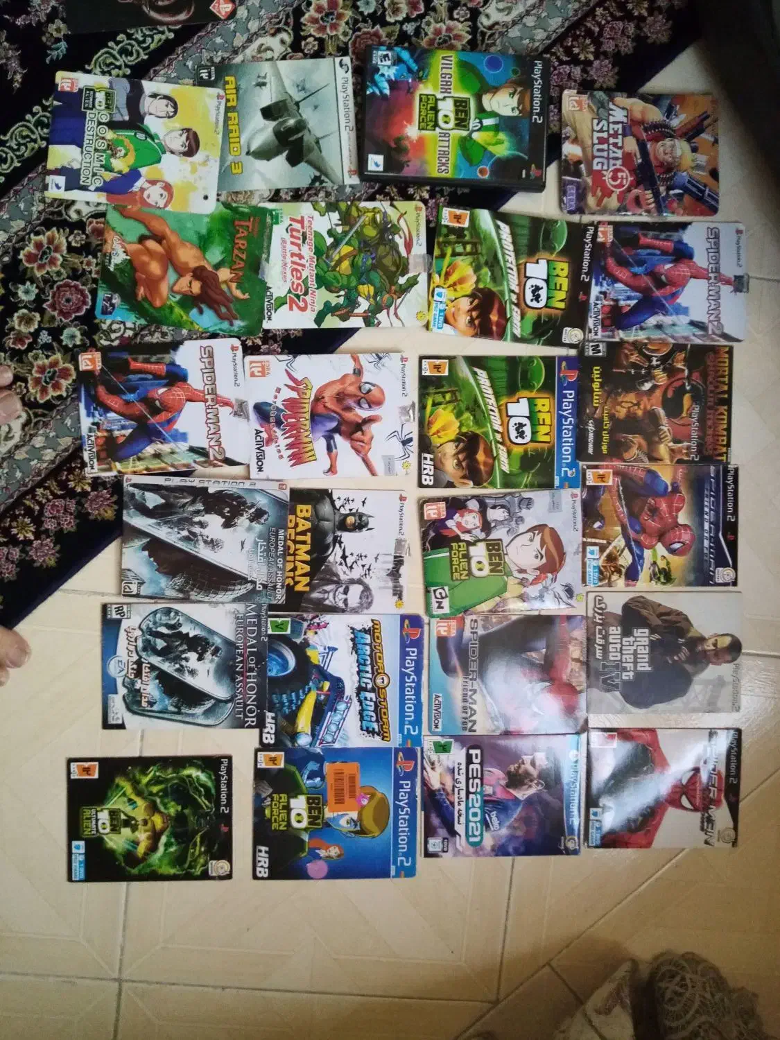 سی دی PS2|کنسول، بازی ویدئویی و آنلاین|ساوه, |دیوار