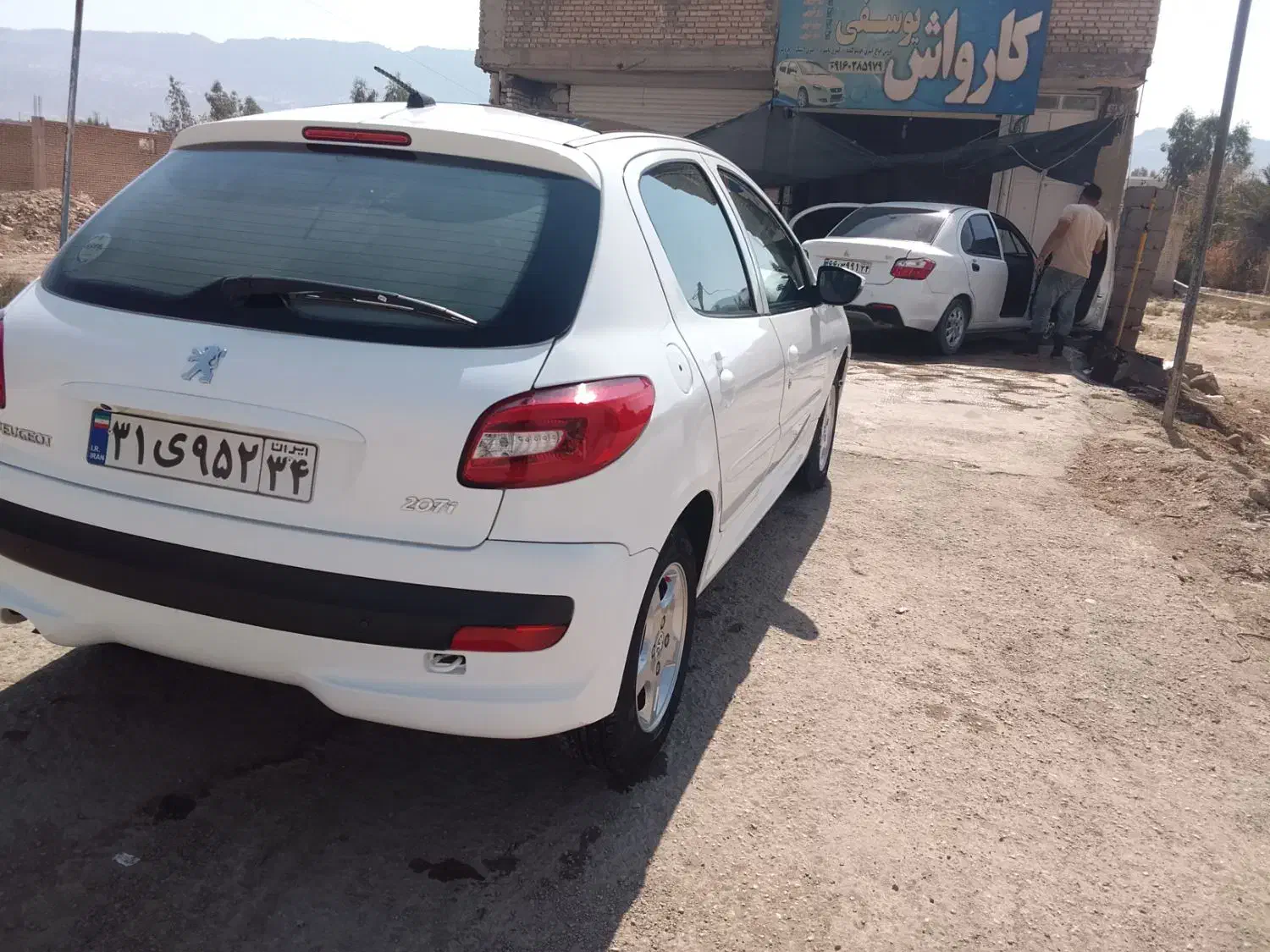 فروش فوری ۲۰۷ مدل ۱۴۰۰ سقف شیشه ای|خودرو سواری و وانت|مسجد سلیمان, |دیوار