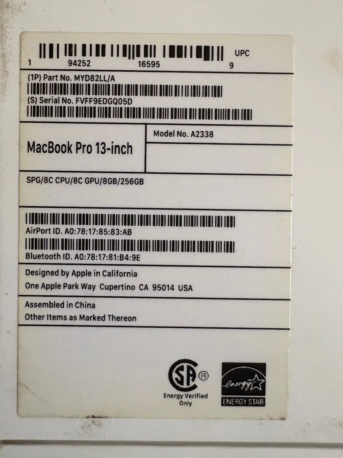 مک بوک پرو m1 macbook pro m1 2020|رایانه همراه|تهران, باشگاه نفت|دیوار