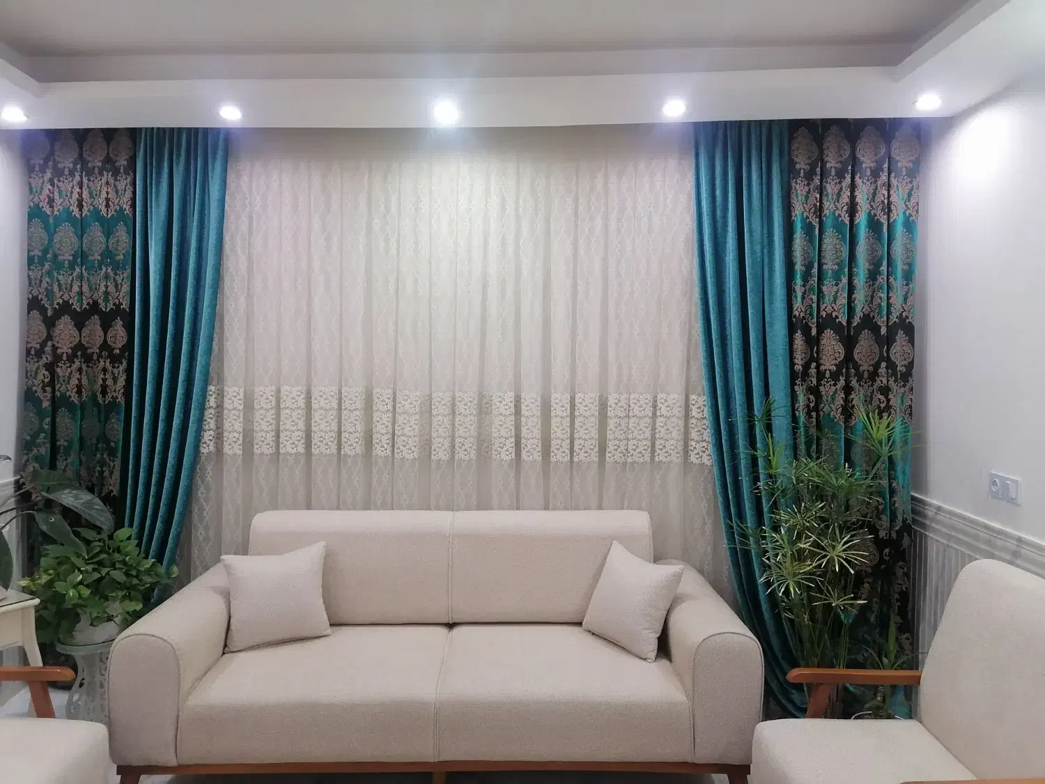 پرده درحد نو|پرده، رانر، رومیزی|آبیک, |دیوار