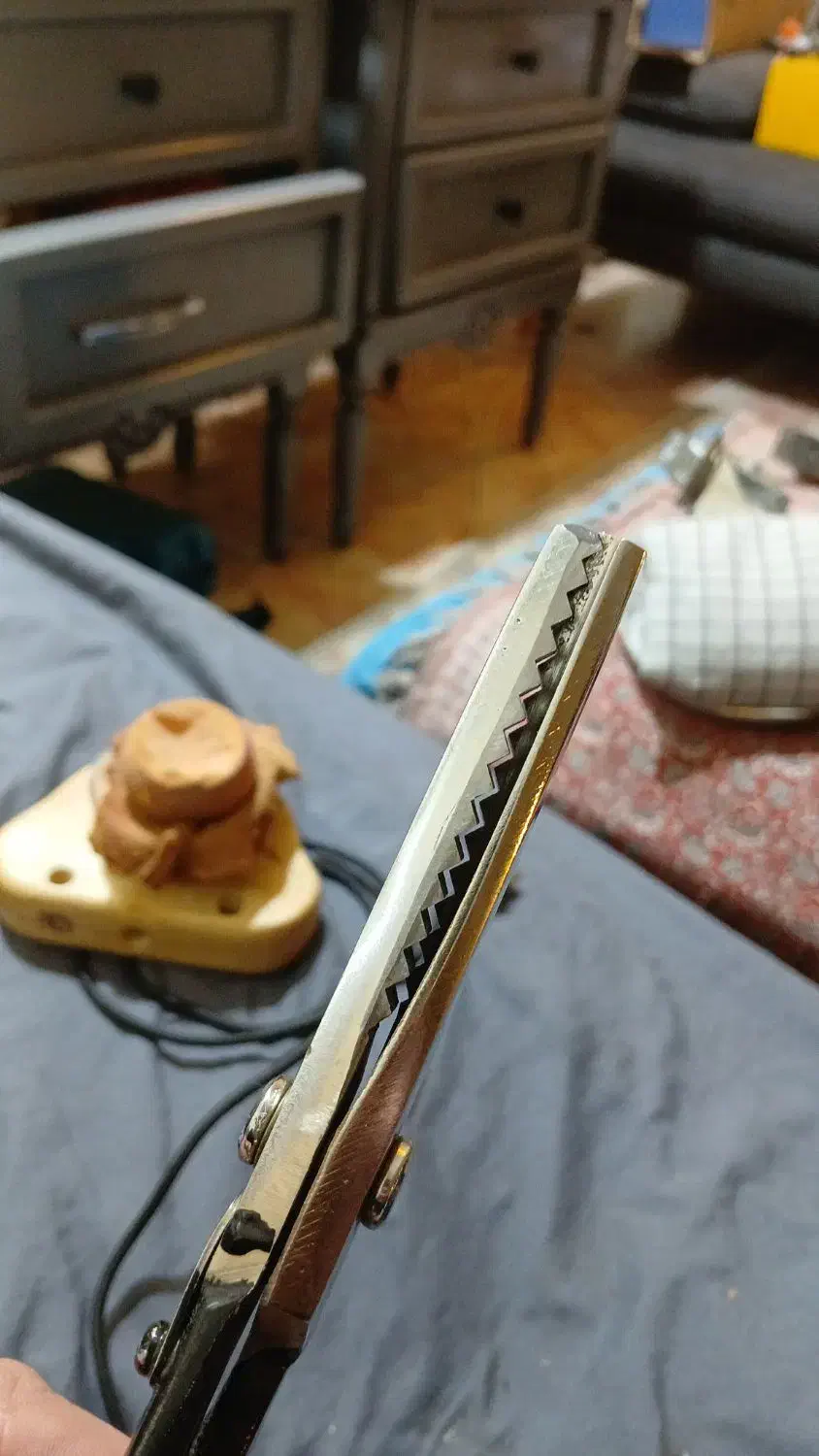 قیچی دالبرزن ژاپنی اصل نو|لوازم خیاطی و بافتنی|تهران, افسریه شمالی|دیوار