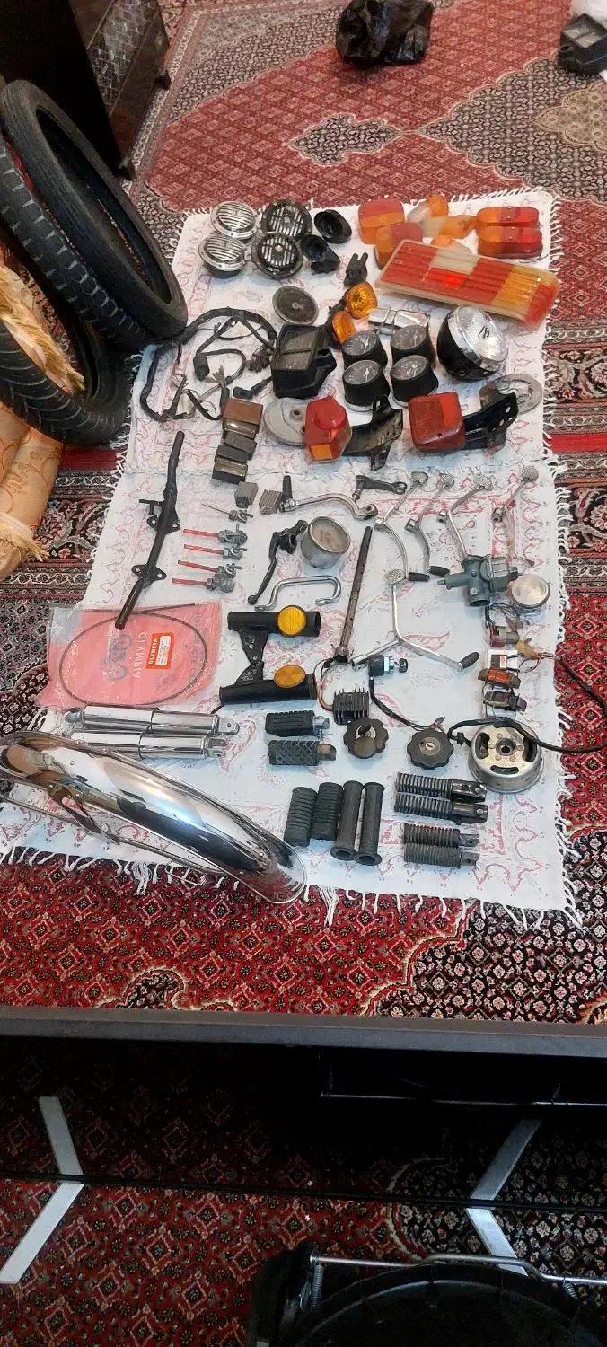 لوازم موتور سیکلت خطر وانت بوق لاستیک|قطعات یدکی و لوازم جانبی|کرمانشاه, |دیوار