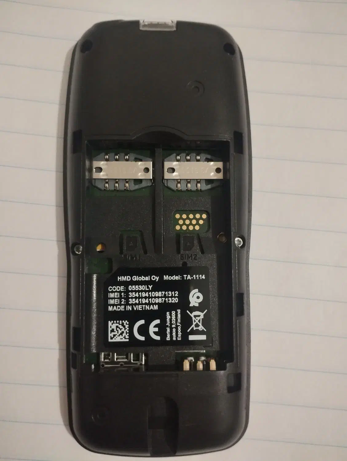 گوشی نوکیا ۱۰۶ مدل ۲۰۱۸ نو اکبند زیر قیمت بازار|موبایل|بمپور, |دیوار